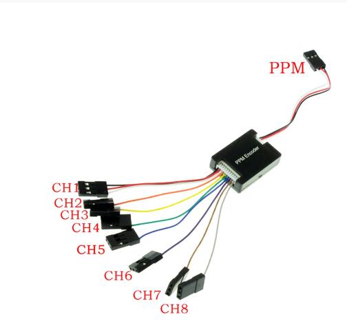 Drone Power Distribution Board - PWM Per PPM Encoder Switcher Per