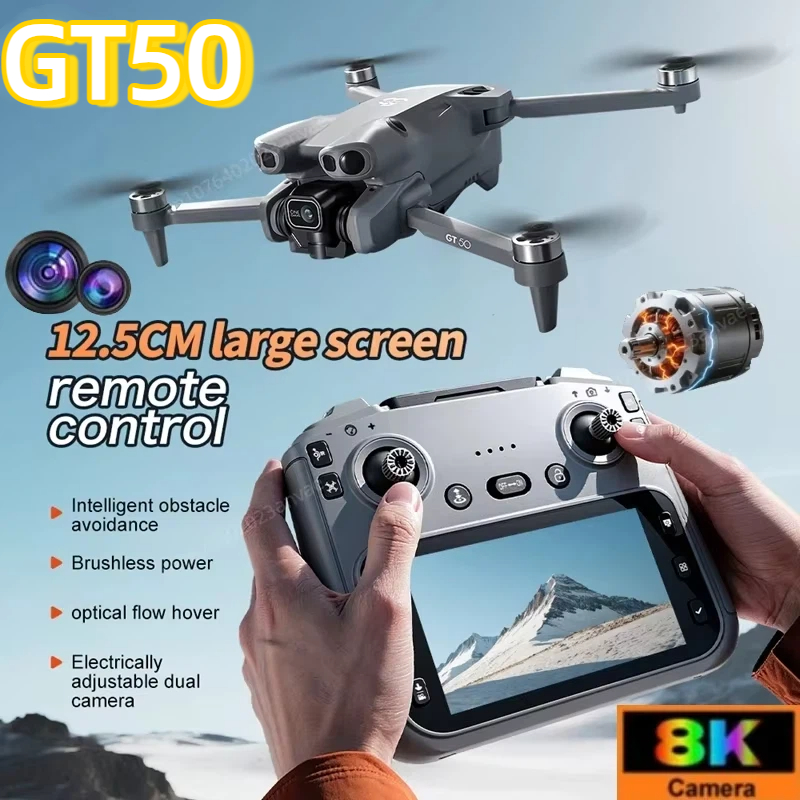 Jjrc Drone X12 - Drone RC GT50 con Fotocamera 8K